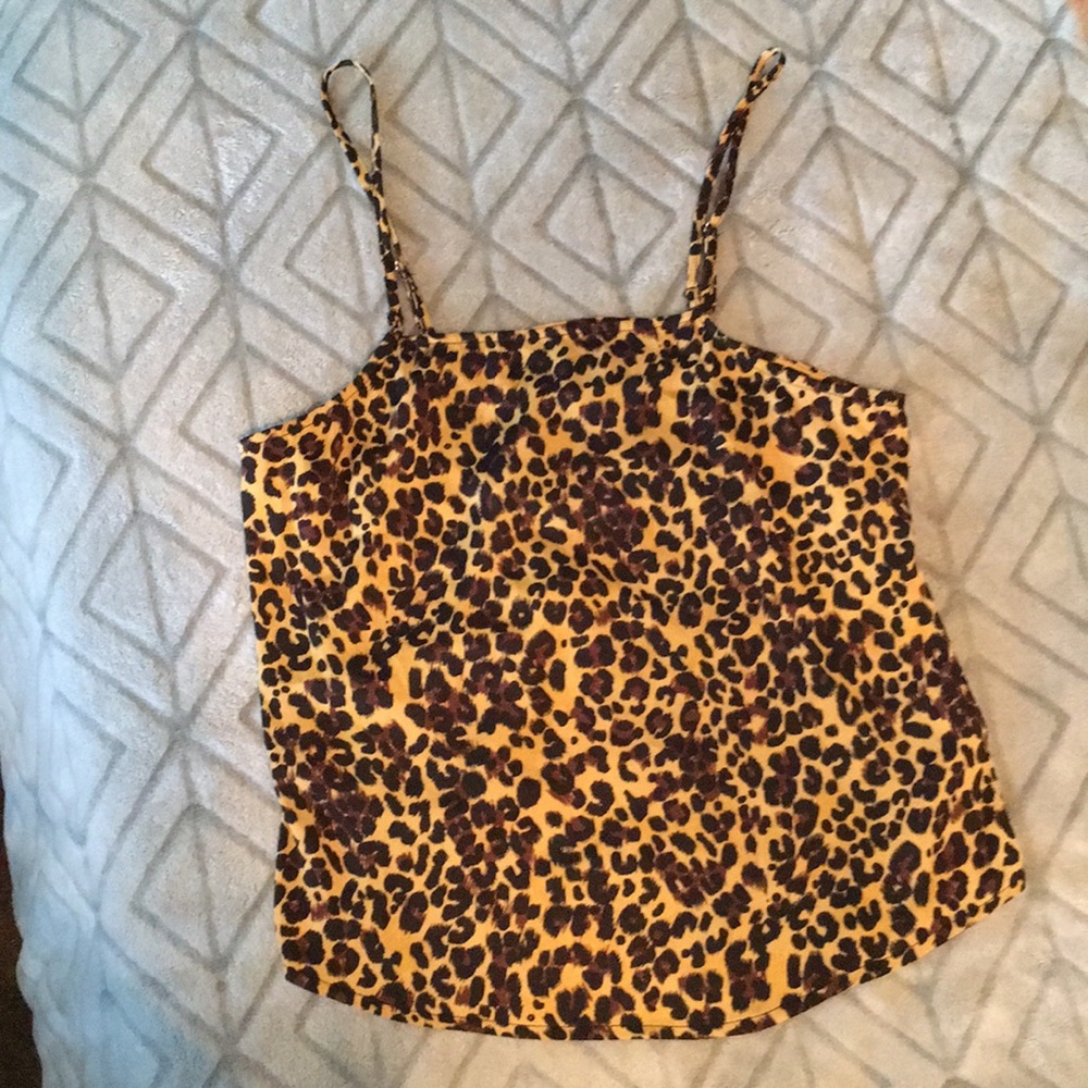 Kendall & Kylie Cheetah Print Tank Size XS